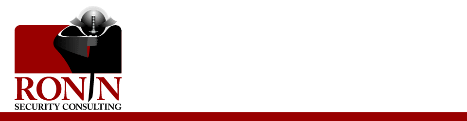 RoninSec — samurai logo